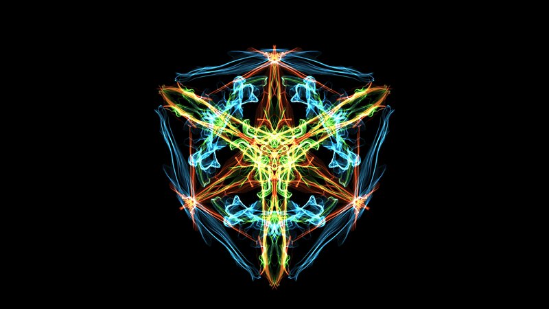 Colorful Energy Pattern