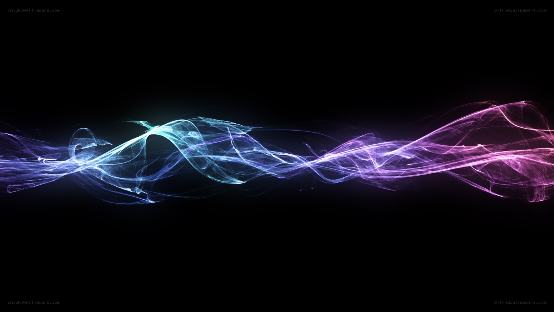Colorful energy waves
