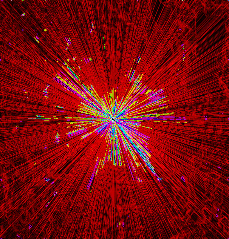 colorful explosion pattern