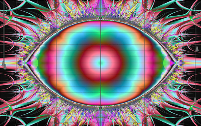 Colorful Eye Fractal