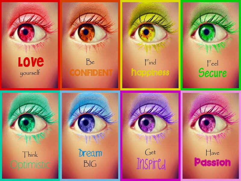 Colorful Eyes with Makeup