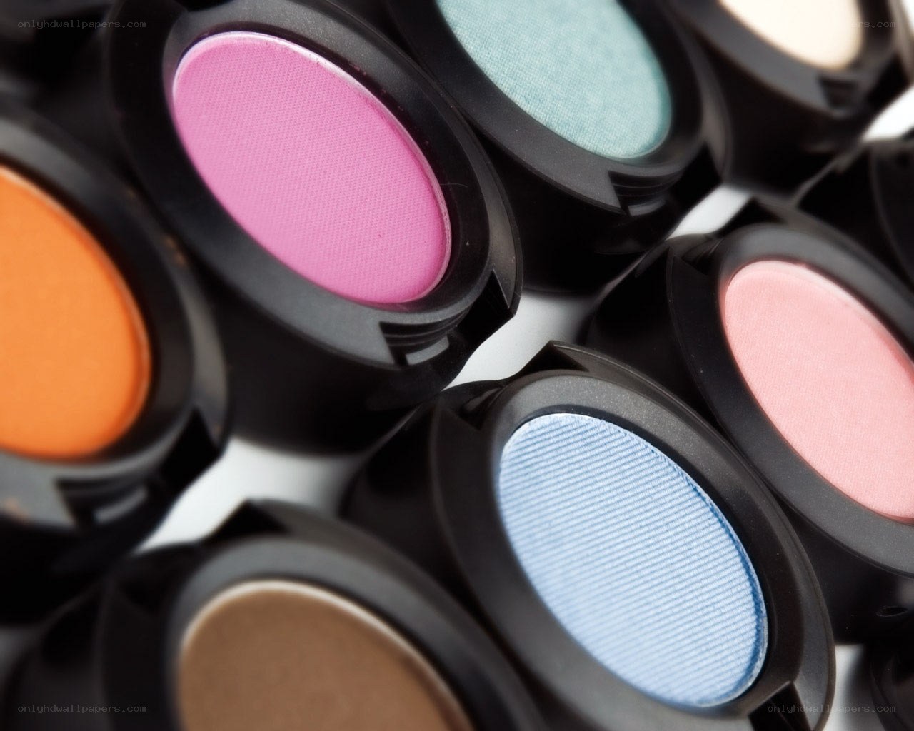 Colorful eyeshadow collection