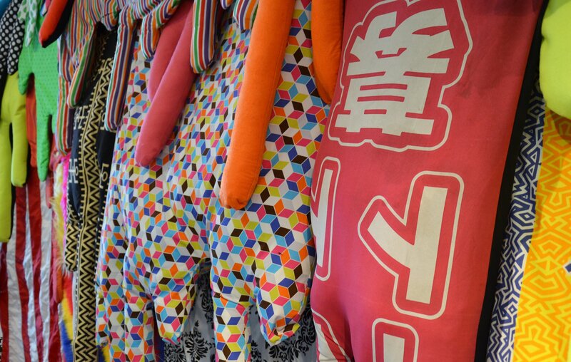 Colorful Fabric Items