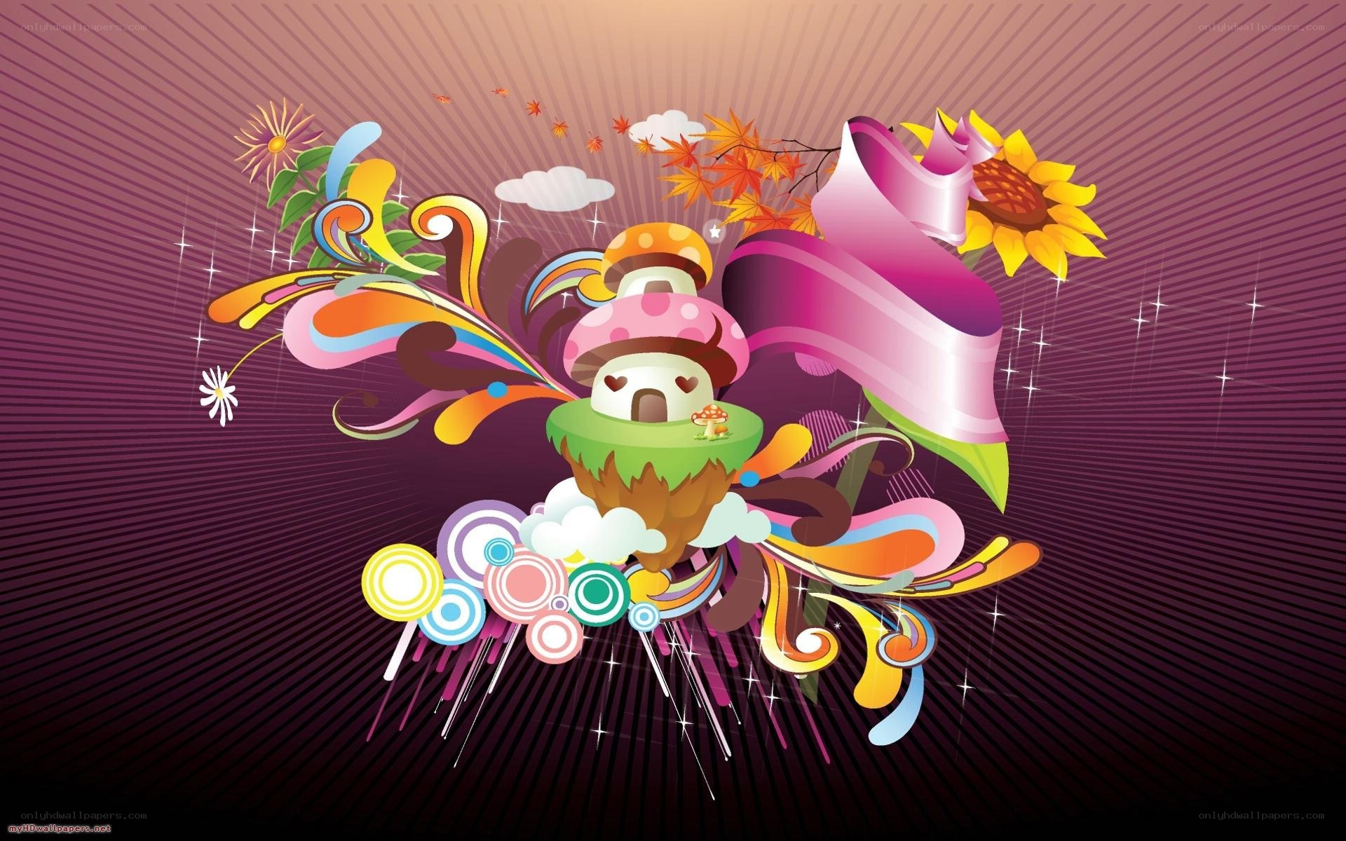 colorful fantasy art wallpaper
