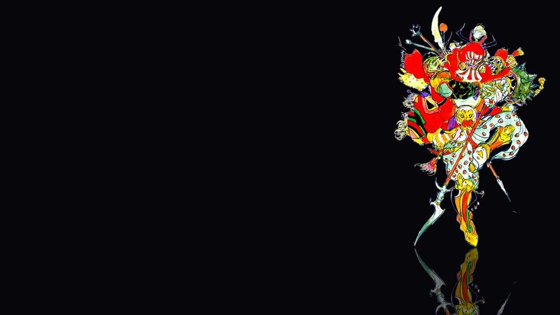 colorful fantasy character art