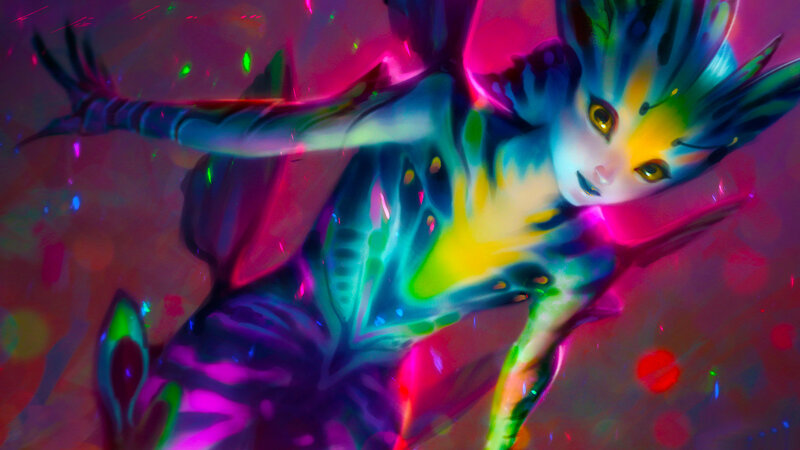 Colorful Fantasy Creature