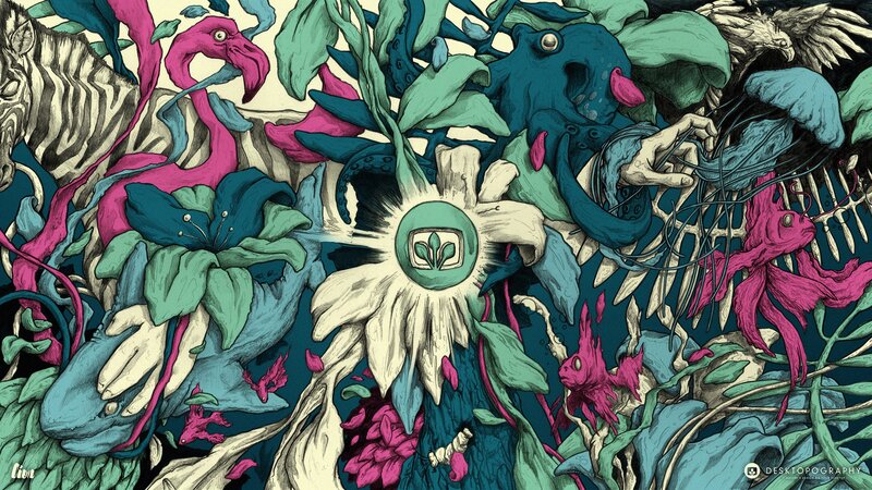 Colorful Fantasy Creatures — Teal