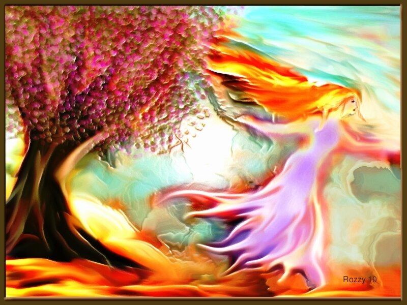 colorful fantasy figure