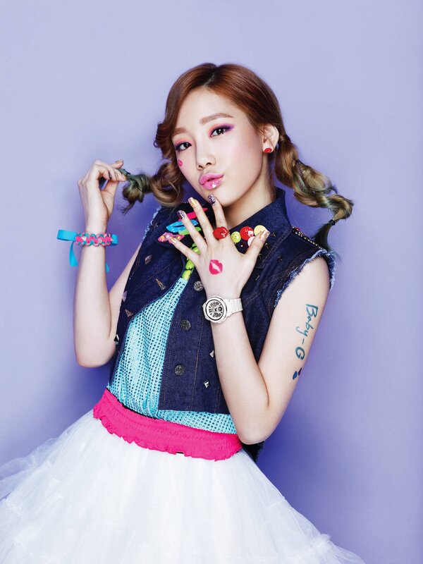 colorful fashion portrait