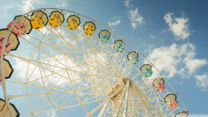 Colorful Ferris Wheel