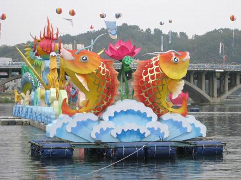 Colorful Fish Floats