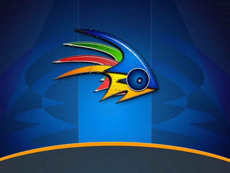 Colorful Fish Logo