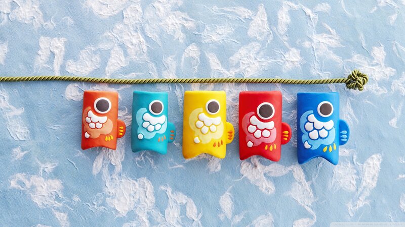 Colorful Fish Ornaments