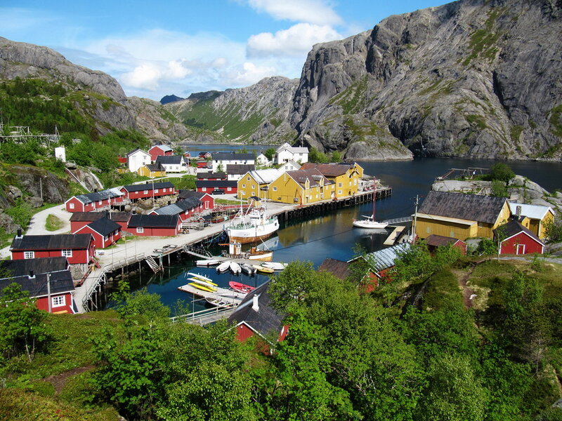 Colorful Fishing Village