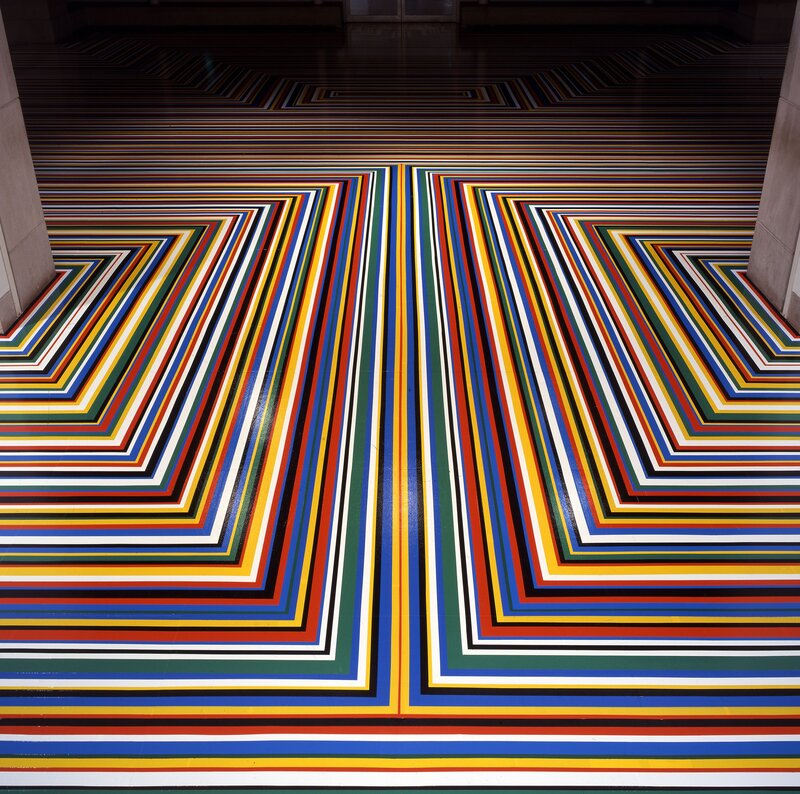 Colorful Floor Pattern