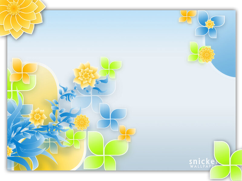colorful floral abstract background