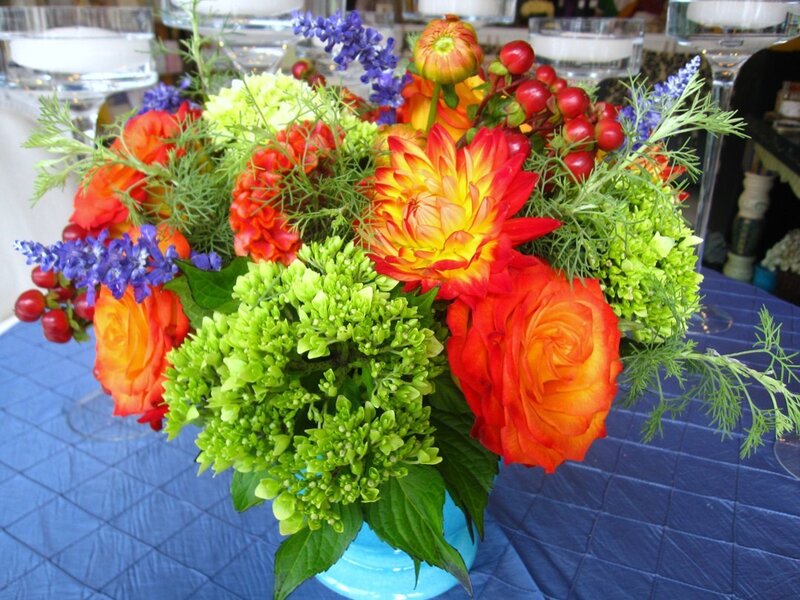 colorful floral arrangement