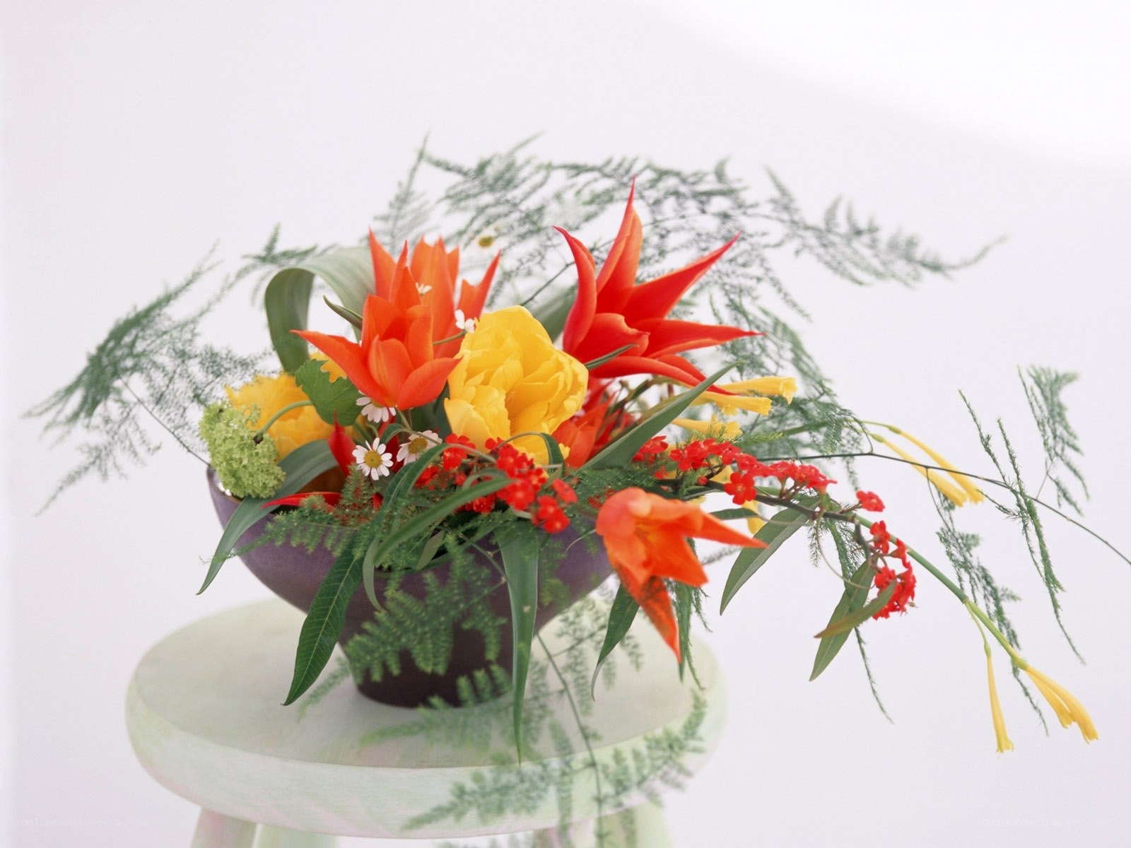 Colorful floral arrangement