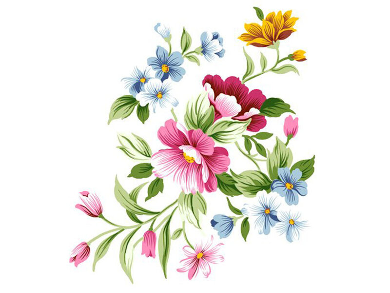 Colorful Floral Arrangement — Pink