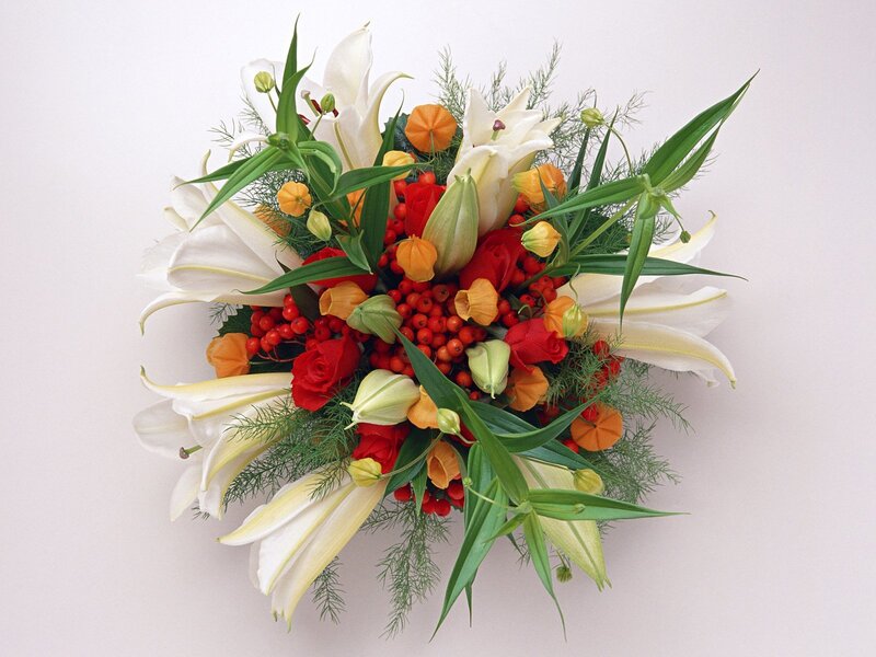 colorful floral bouquet
