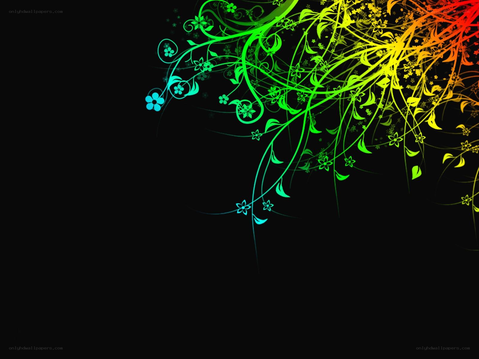 colorful floral design