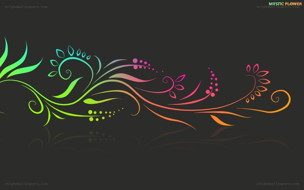 colorful floral design