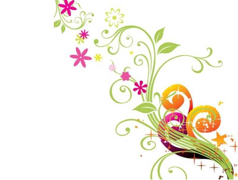 colorful floral design