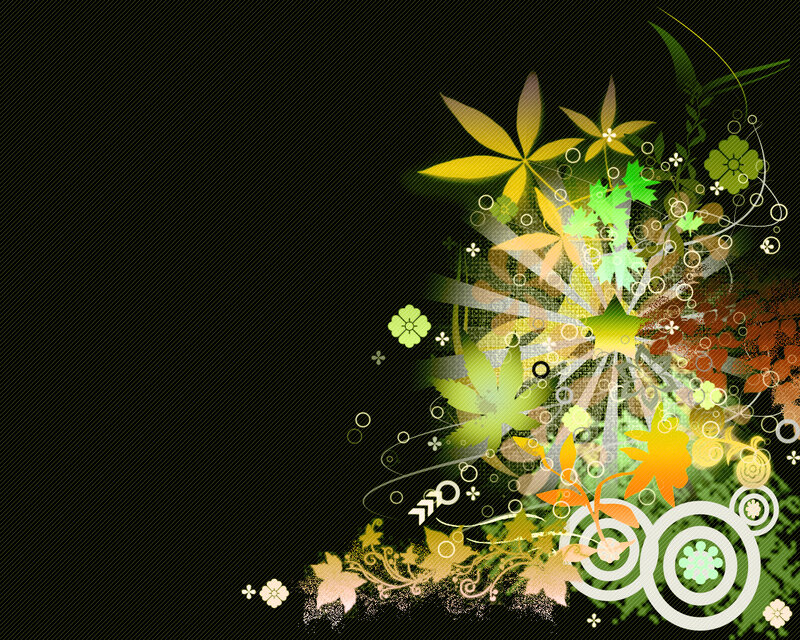 colorful floral design background