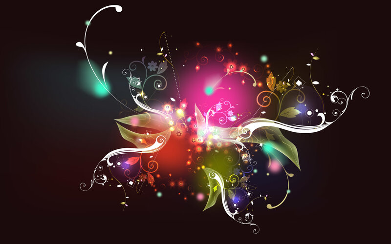 Colorful Floral Design — Pink