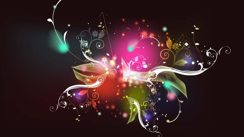 Colorful Floral Design — Pink, Vibrant