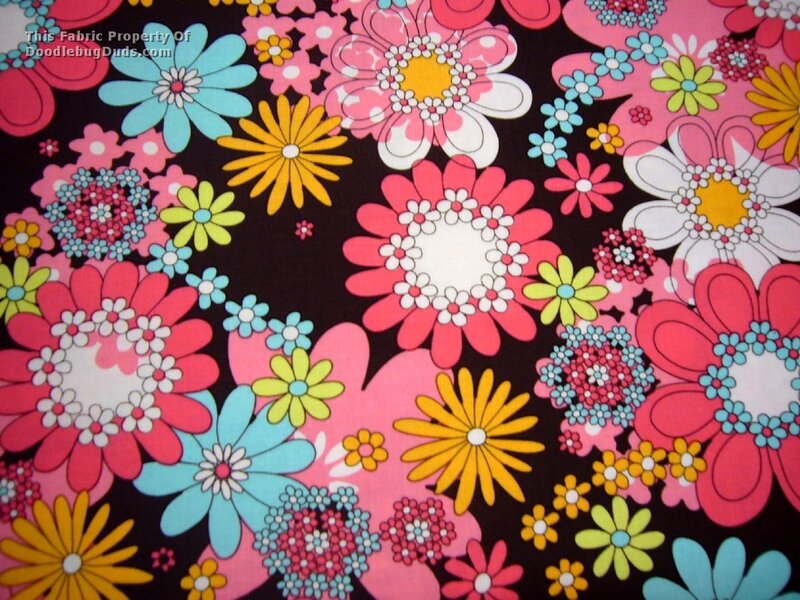 Colorful Floral Fabric