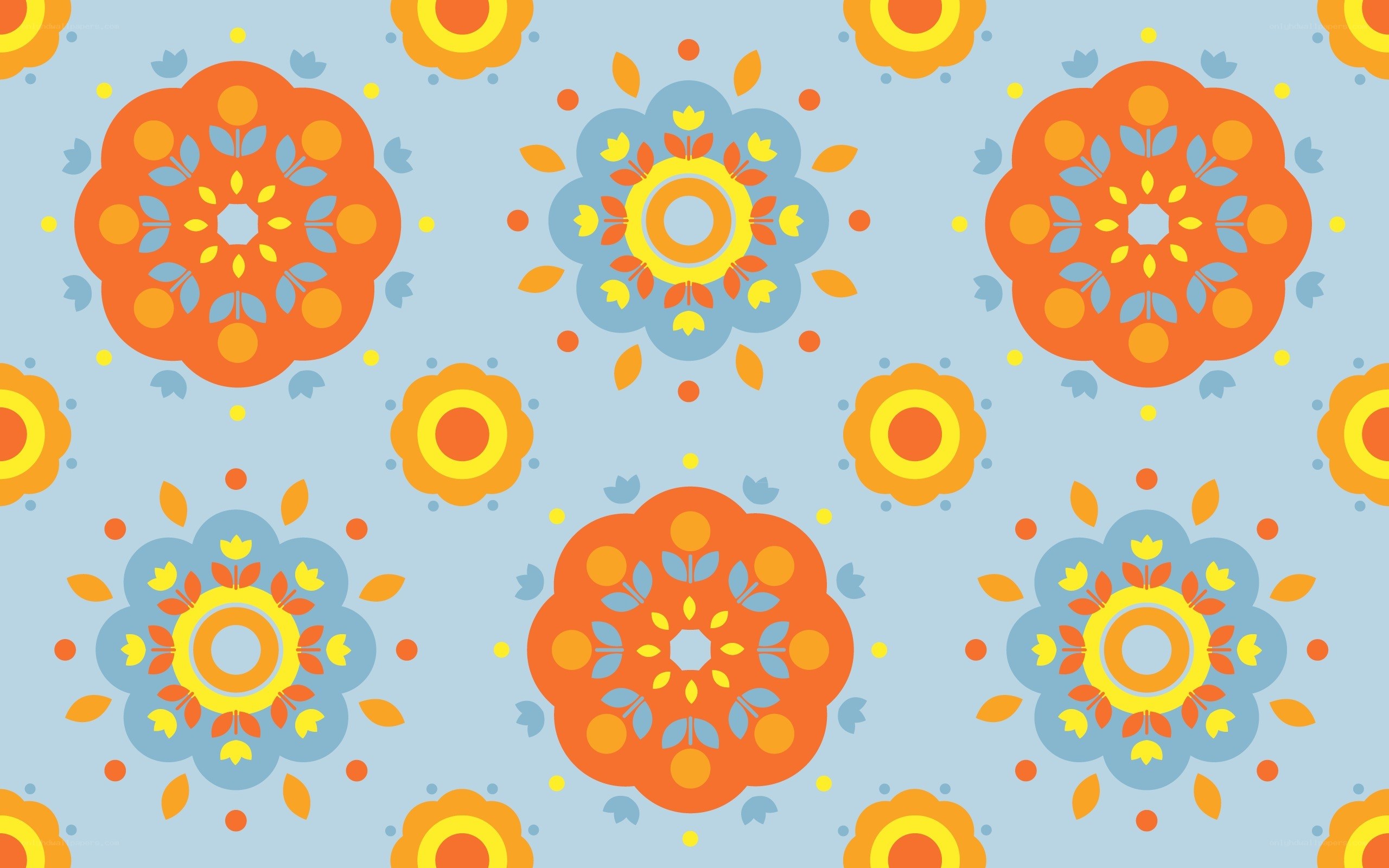 colorful floral pattern
