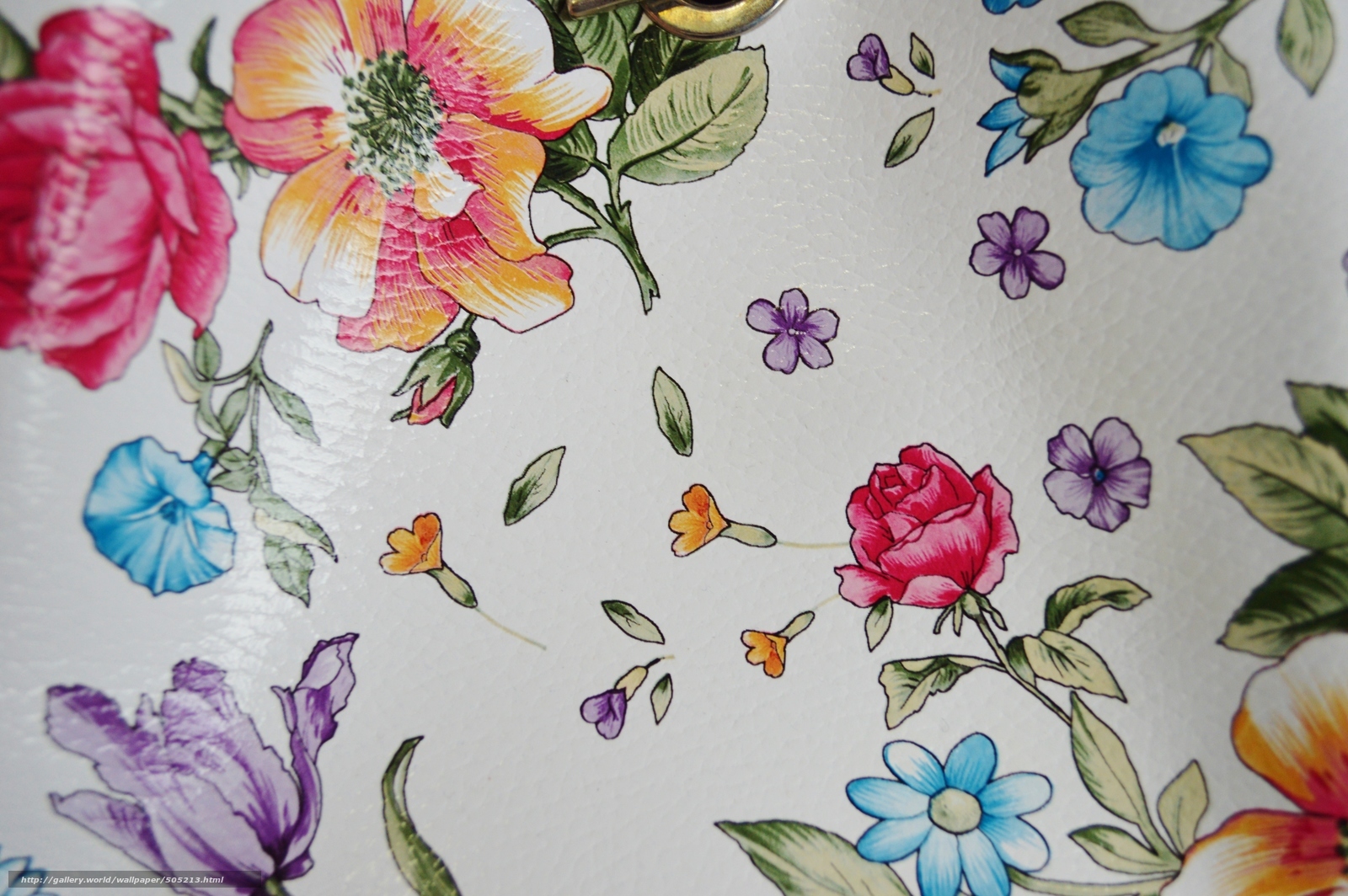 colorful floral pattern