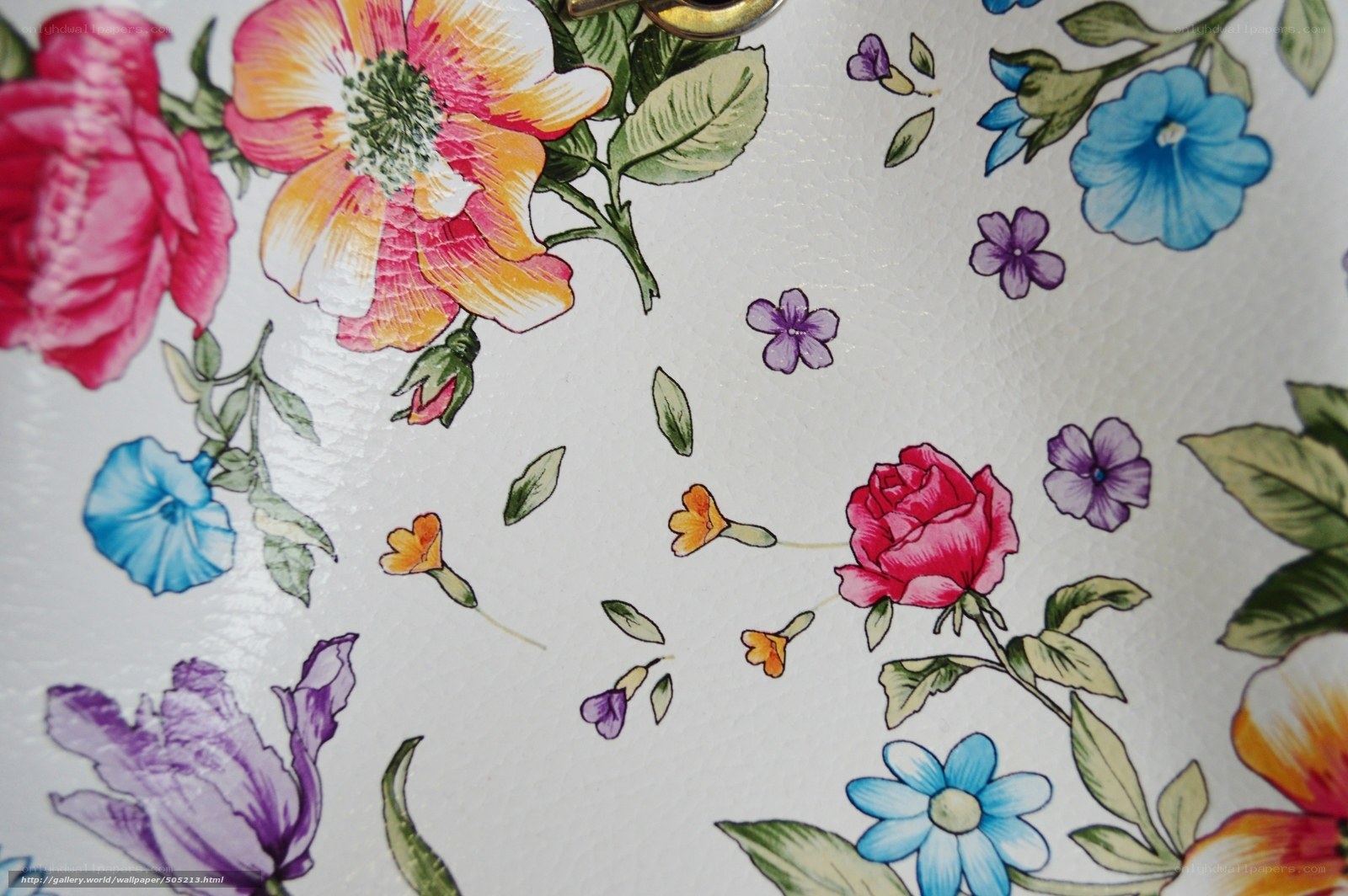 colorful floral pattern