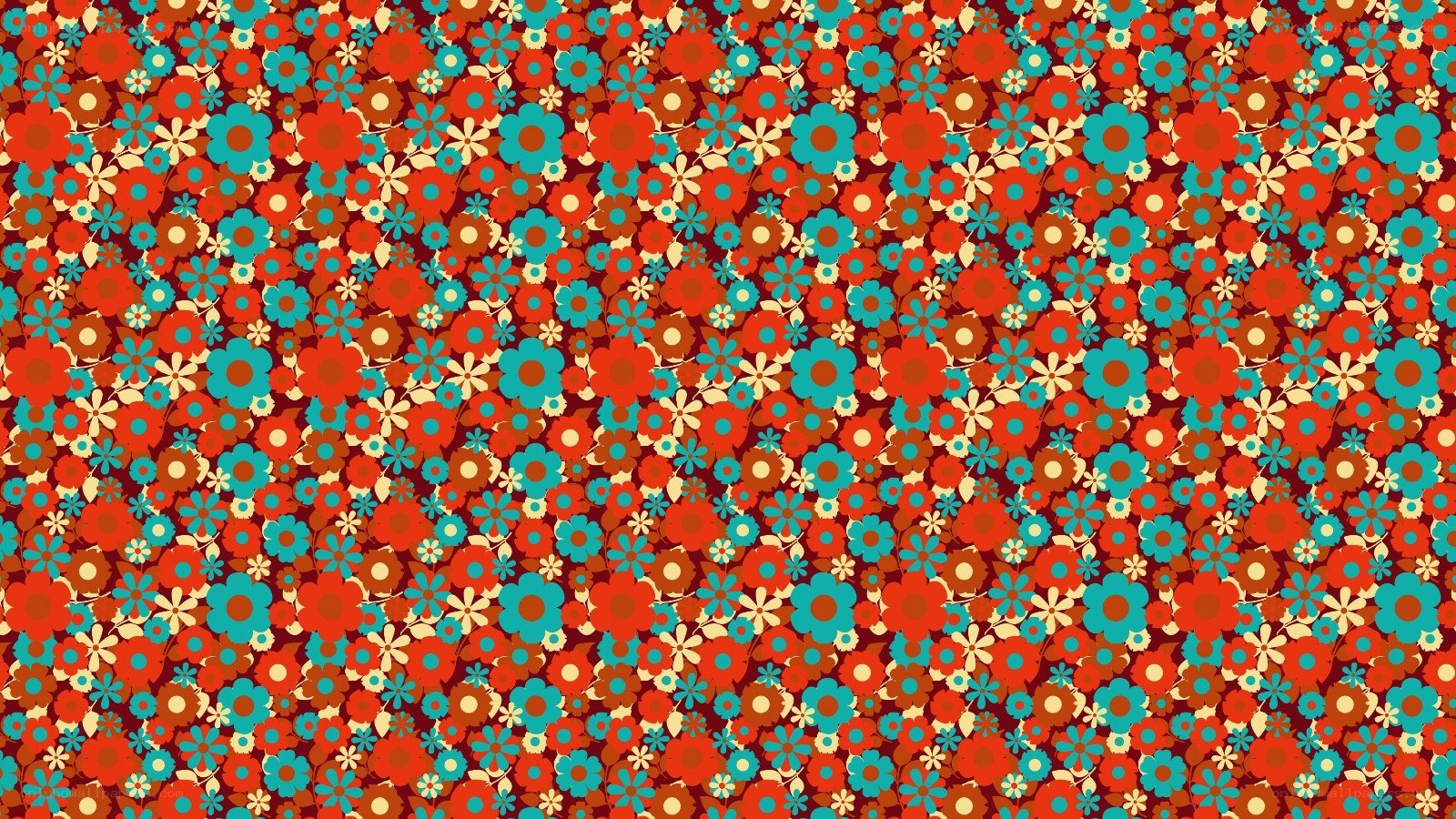 colorful floral pattern