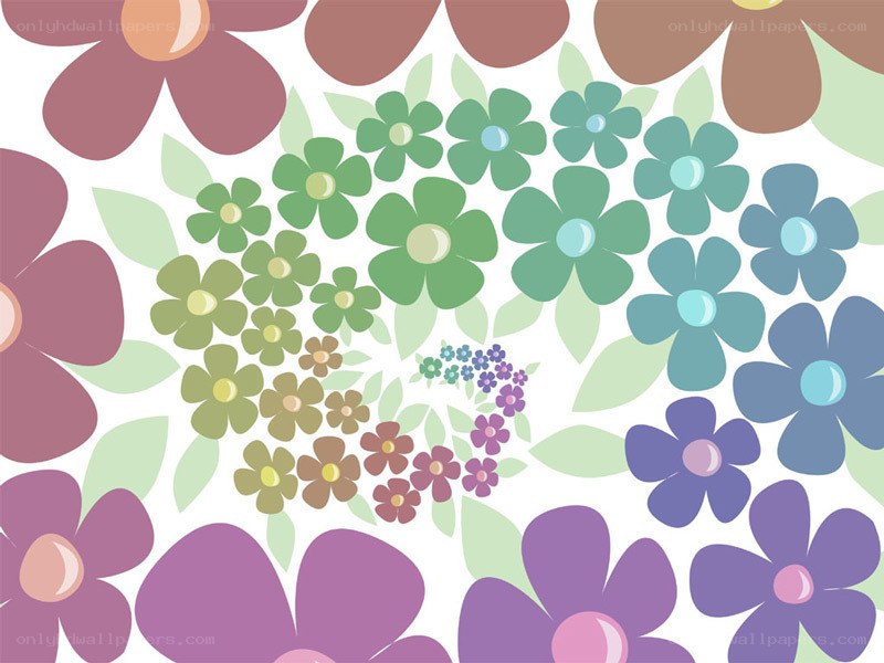 colorful floral pattern