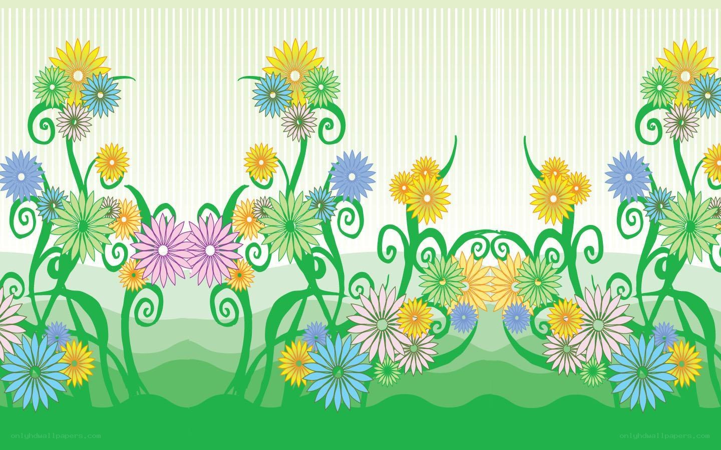 colorful floral pattern