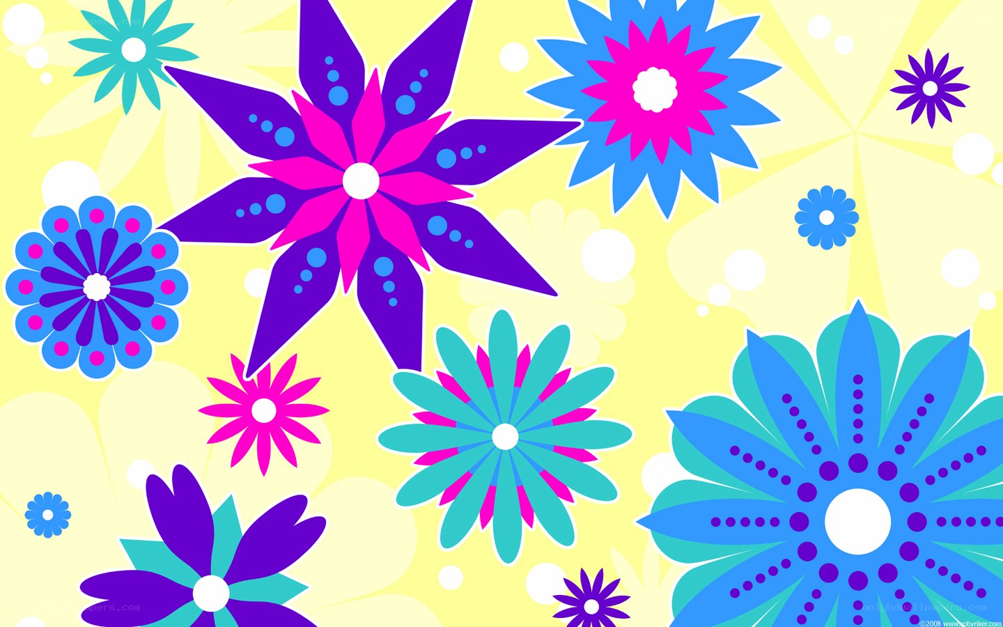 colorful floral pattern