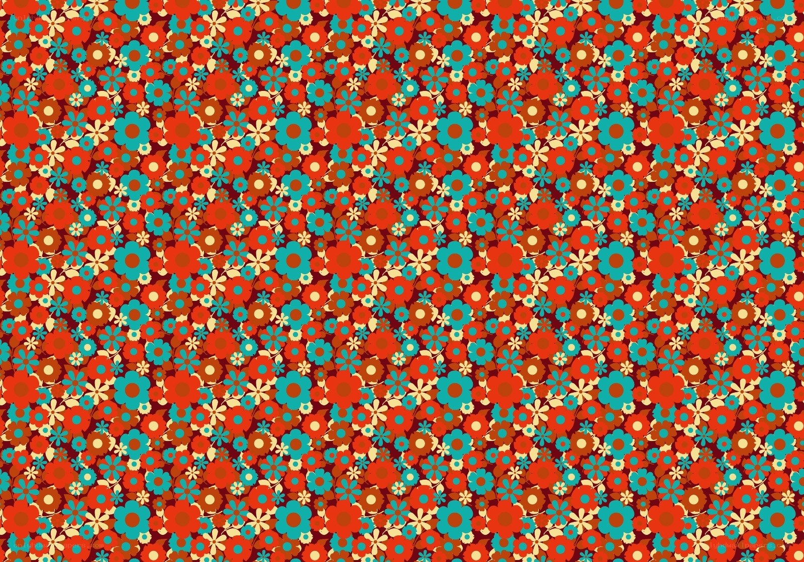 colorful floral pattern