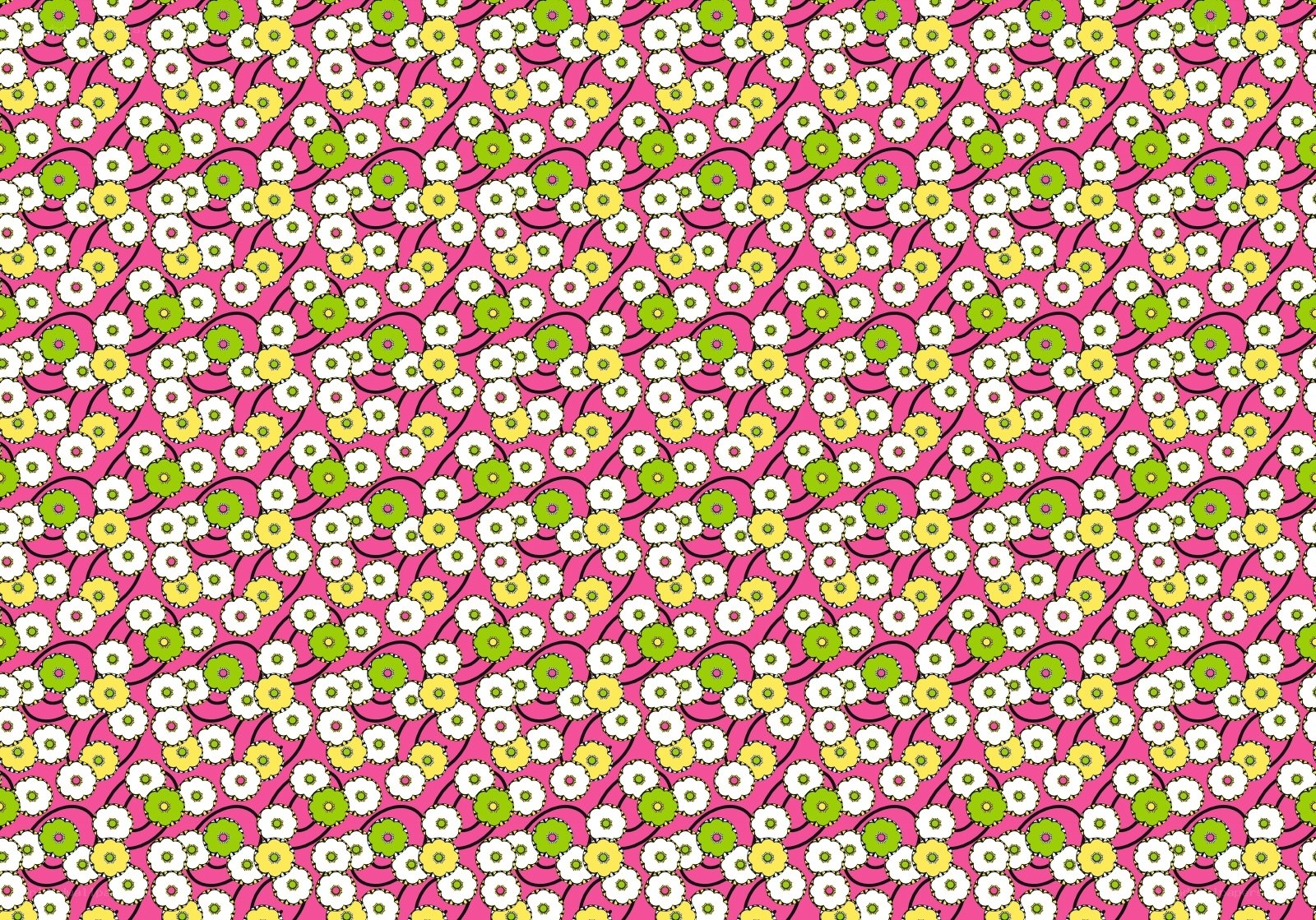 colorful floral pattern