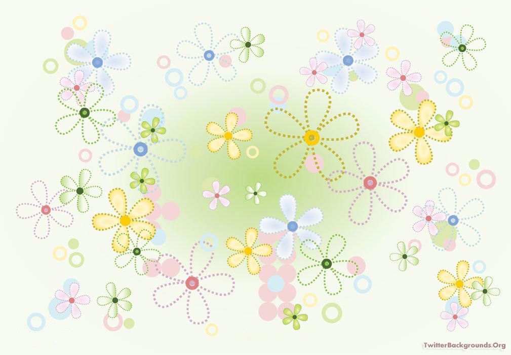 colorful floral pattern background
