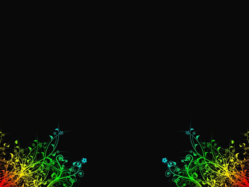 Colorful Floral Vines