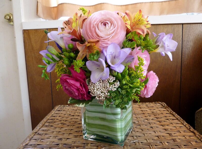 Colorful flower arrangement