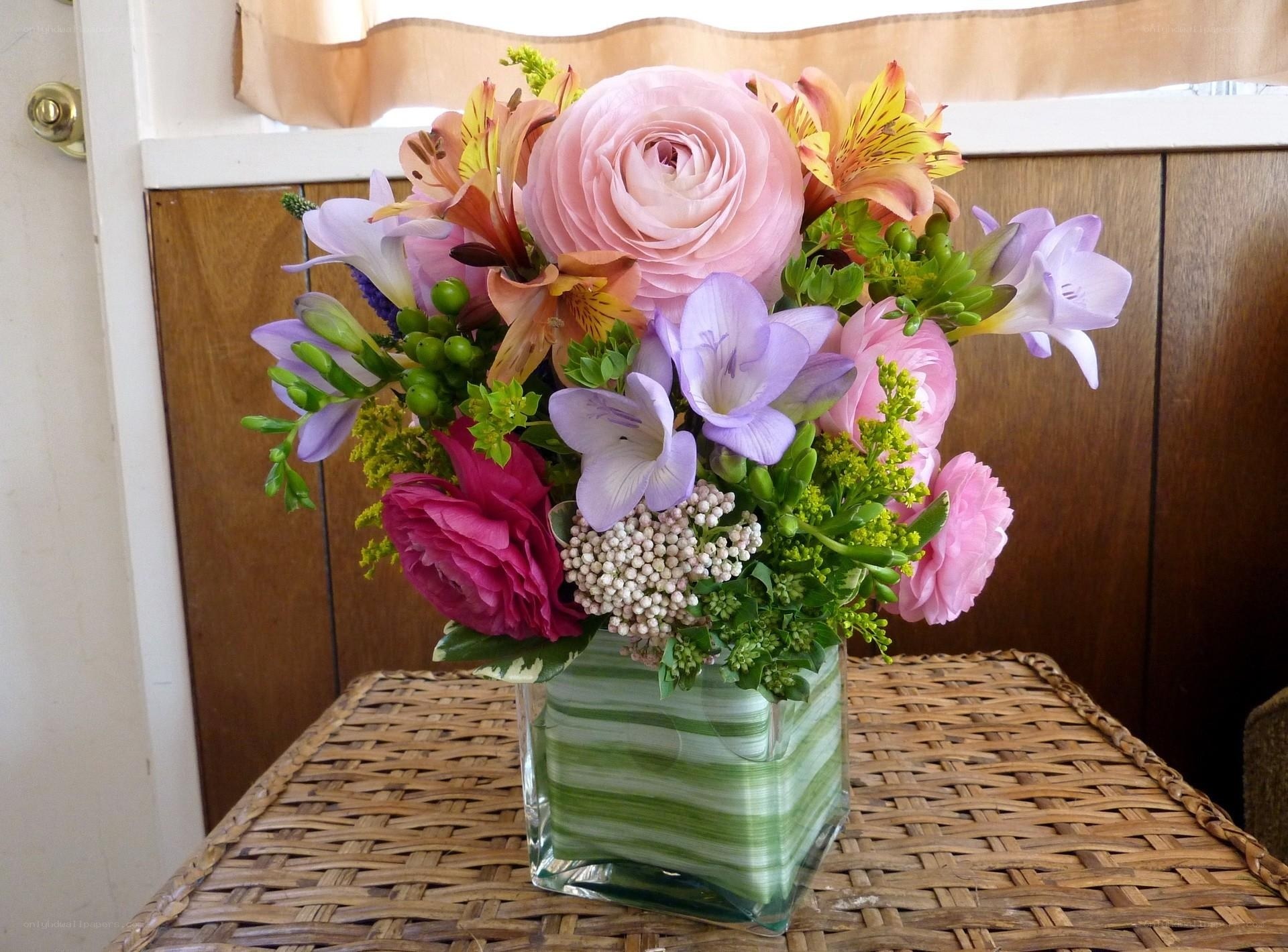Colorful flower arrangement