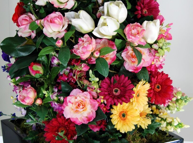 Colorful flower arrangement