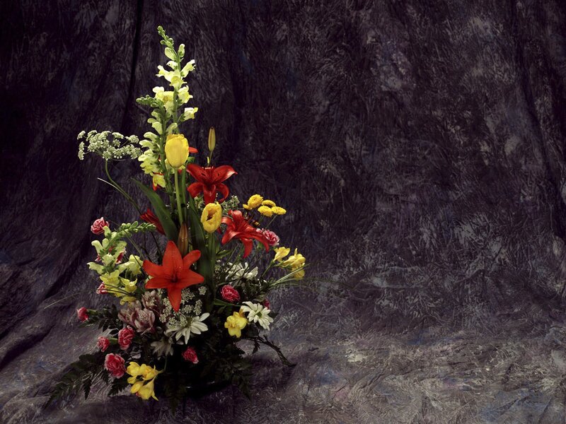 Colorful flower arrangement
