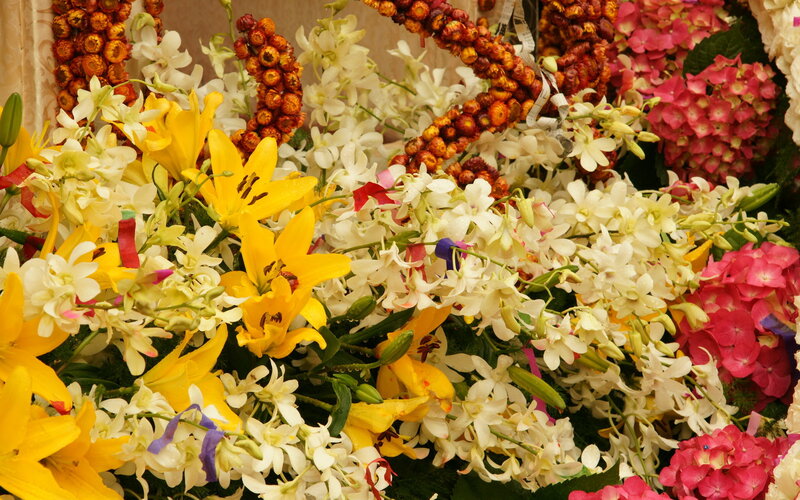 Colorful flower arrangement