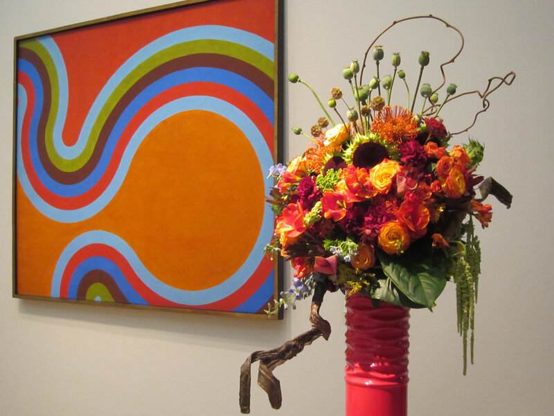 Colorful Flower Arrangement — Orange