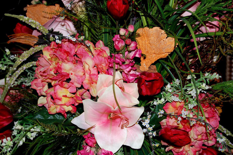 Colorful Flower Arrangement — Pink, Vibrant