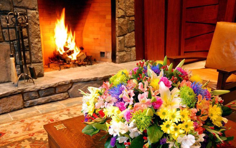 Colorful Flower Arrangement — Yellow